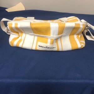 Business & pleasure yellow/ cream cooler NWT